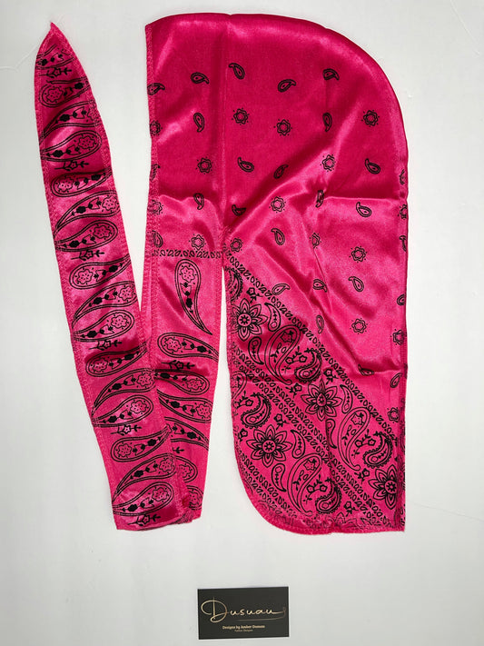 Pink Bandana Durag